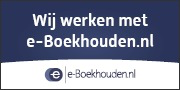 Wij werken met e-Boekhouden.nl